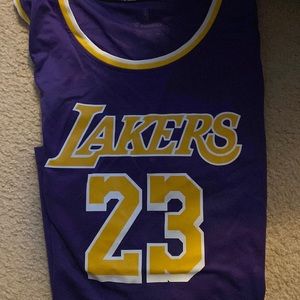 Mens Lebron James Lakers Jersey